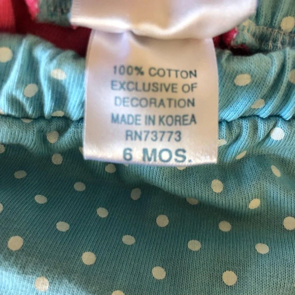 NWT 6 Month Mermaid 2 Pc Set Baby Girls Babies Infant Infants Mermaids Skirt Top